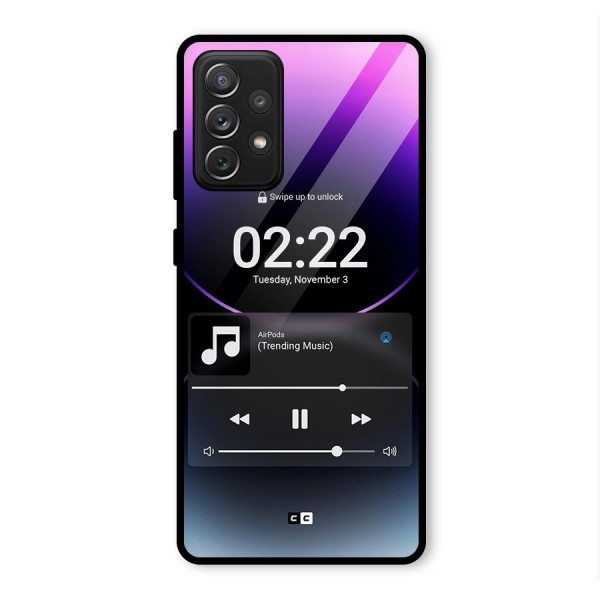 Trending Music Glass Back Case for Galaxy A72
