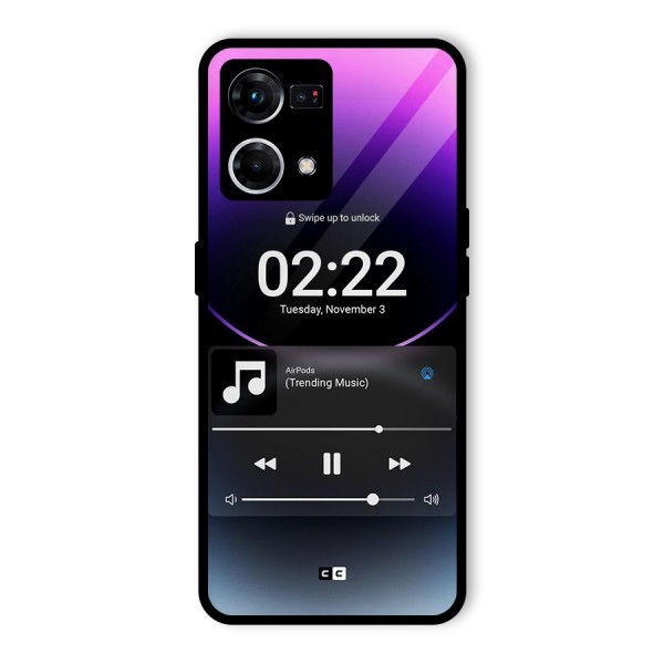 Trending Music Glass Back Case for Oppo F21 Pro 4G