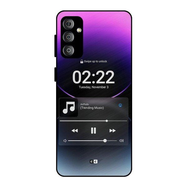 Trending Music Metal Back Case for Galaxy F23