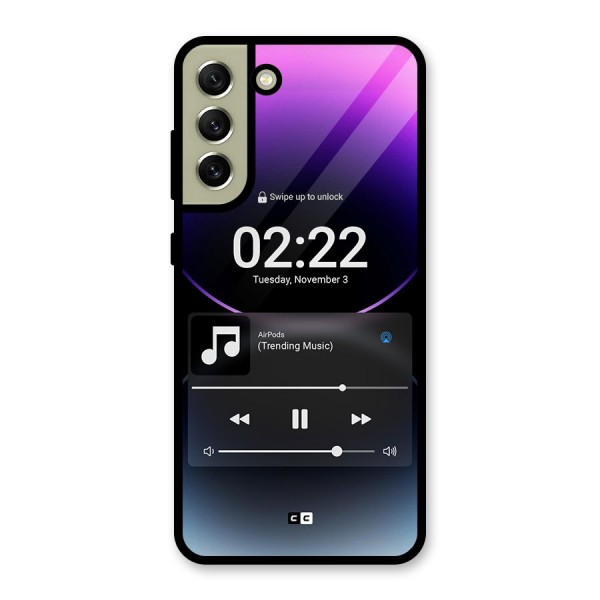 Trending Music Metal Back Case for Galaxy S21 FE 5G (2023)