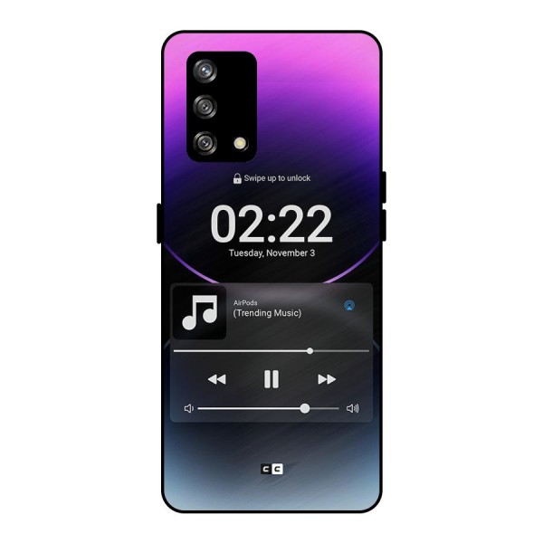 Trending Music Metal Back Case for Oppo F19s