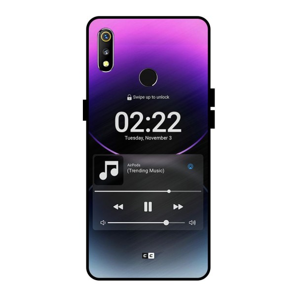 Trending Music Metal Back Case for Realme 3