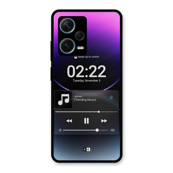 Trending Music Metal Back Case for Redmi Note 12 Pro Plus 5G