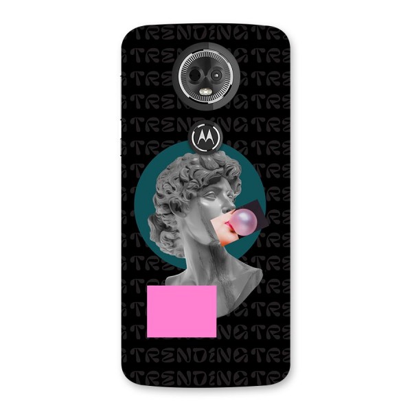 Trending Typo Back Case for Moto E5 Plus