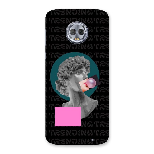 Trending Typo Back Case for Moto G6 Plus