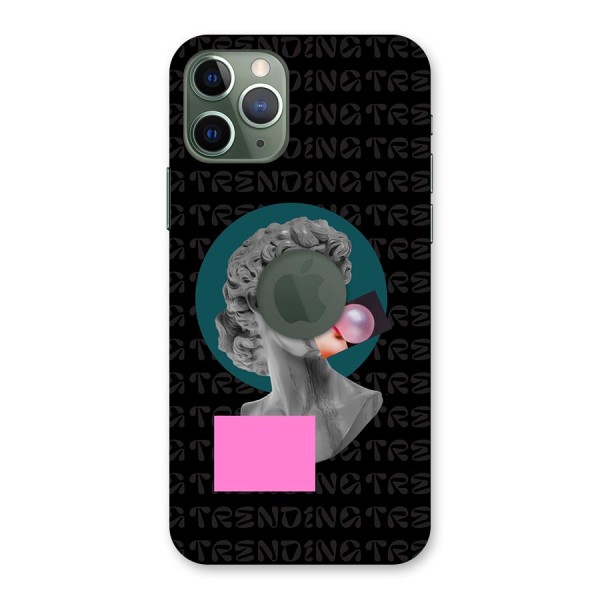 Trending Typo Back Case for iPhone 11 Pro Logo Cut