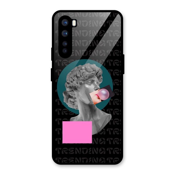 Trending Typo Glass Back Case for OnePlus Nord