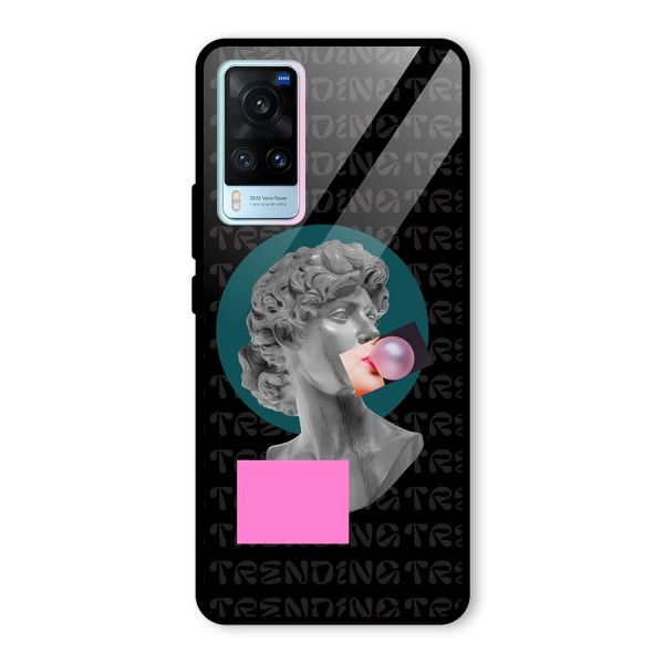 Trending Typo Glass Back Case for Vivo X60