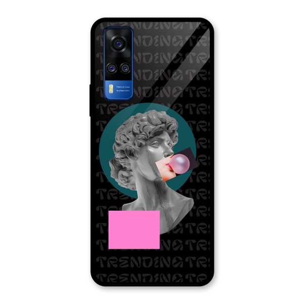Trending Typo Glass Back Case for Vivo Y51