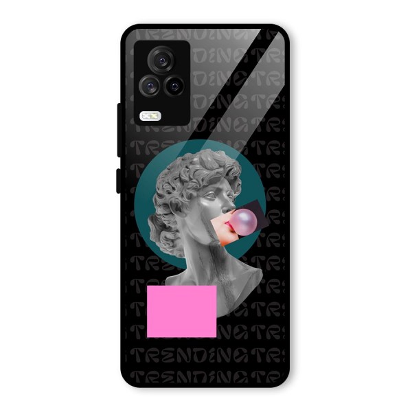 Trending Typo Glass Back Case for Vivo iQOO 7 Legend 5G