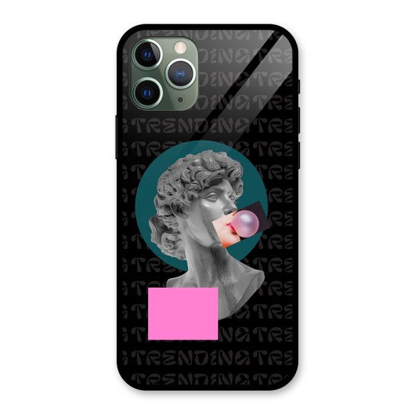 Trending Typo Glass Back Case for iPhone 11 Pro