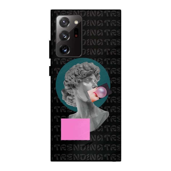 Trending Typo Metal Back Case for Galaxy Note 20 Ultra