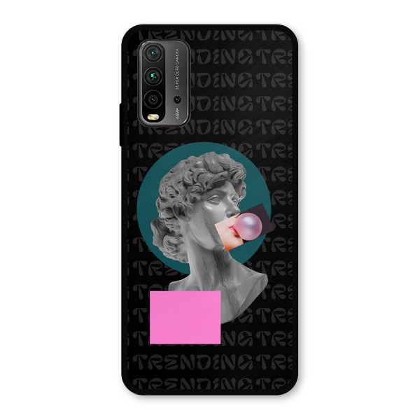 Trending Typo Metal Back Case for Redmi 9 Power