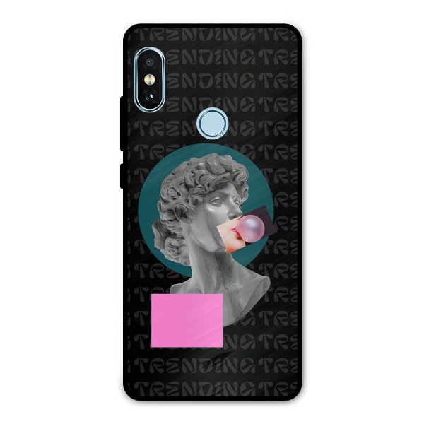 Trending Typo Metal Back Case for Redmi Note 5 Pro
