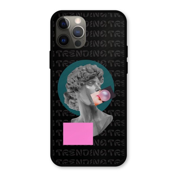 Trending Typo Metal Back Case for iPhone 12 Pro