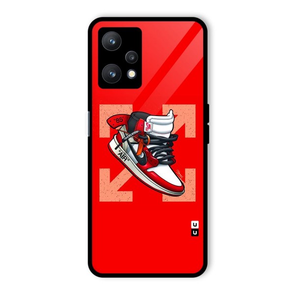 Trendy Air Shoes Glass Back Case for Realme 9 Pro 5G