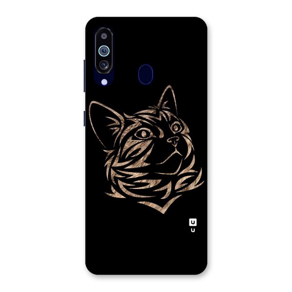 Tribal Cat Back Case for Galaxy A60