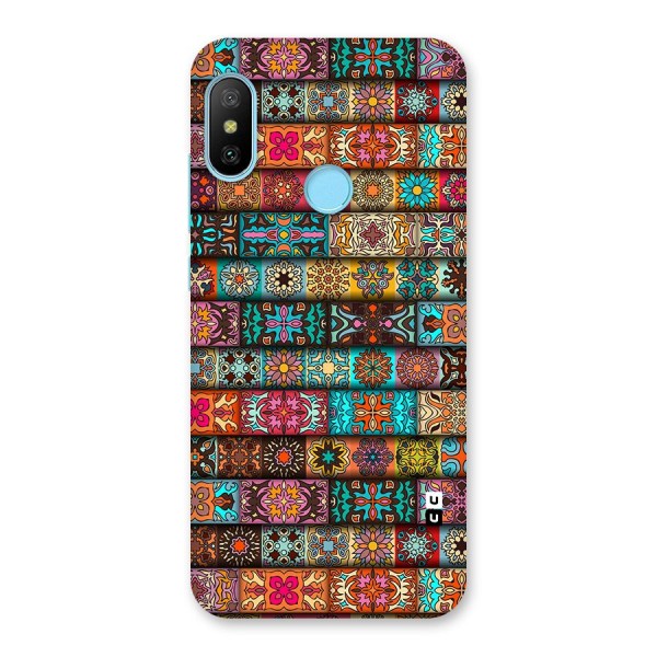 Tribal Seamless Pattern Vintage Decorative Back Case for Redmi 6 Pro