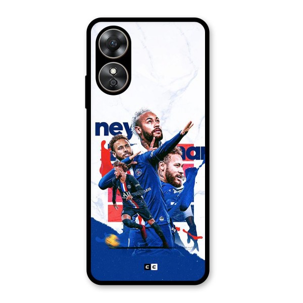 Tropical Sensation Glass Back Case for Oppo A17