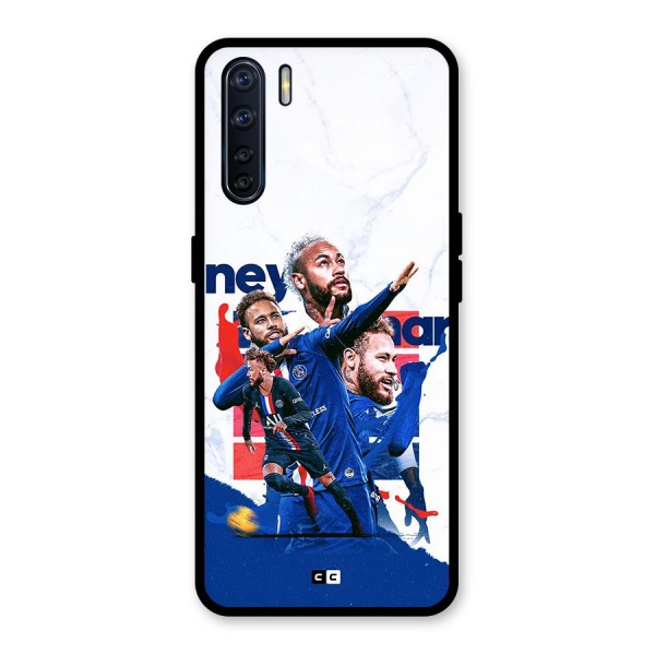 Tropical Sensation Glass Back Case for Oppo F15