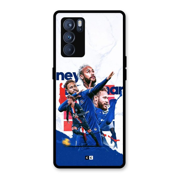 Tropical Sensation Glass Back Case for Oppo Reno6 Pro 5G