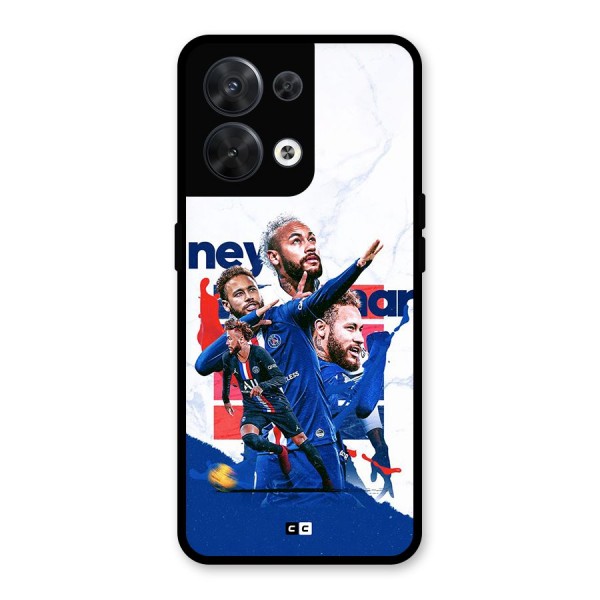 Tropical Sensation Glass Back Case for Oppo Reno8 5G