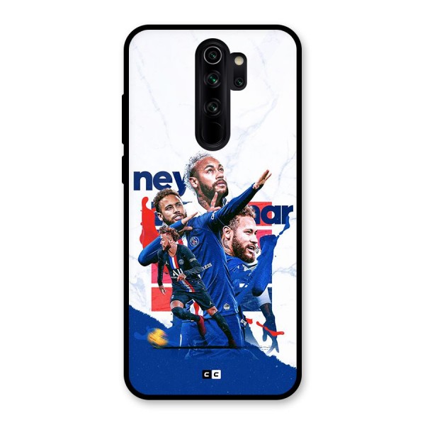 Tropical Sensation Glass Back Case for Redmi Note 8 Pro