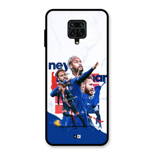 Tropical Sensation Glass Back Case for Redmi Note 9 Pro Max