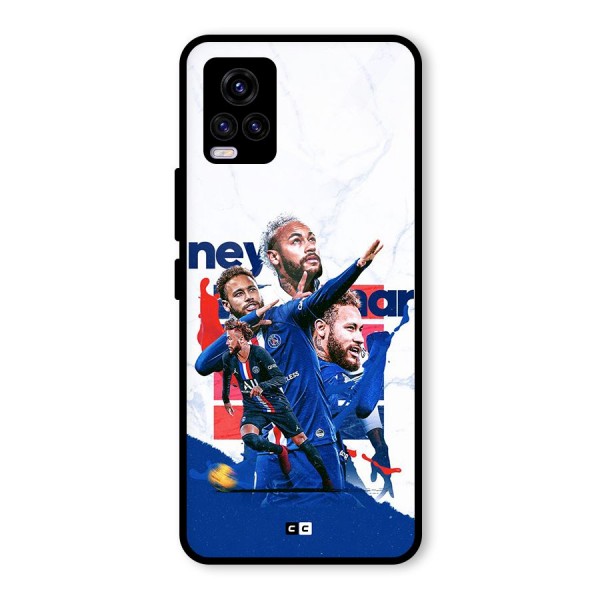 Tropical Sensation Glass Back Case for Vivo V20 2021