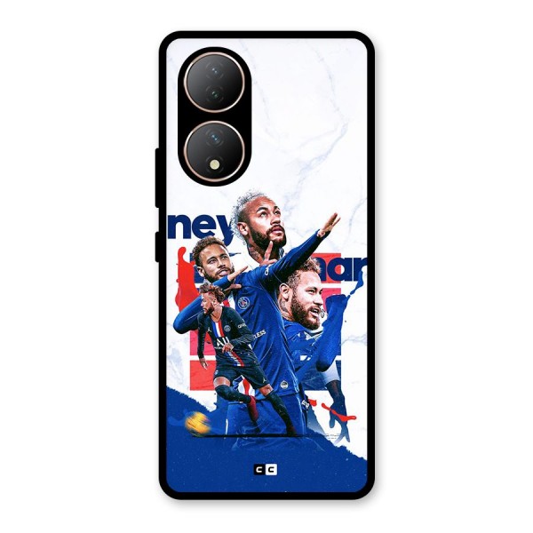 Tropical Sensation Glass Back Case for Vivo Y100A