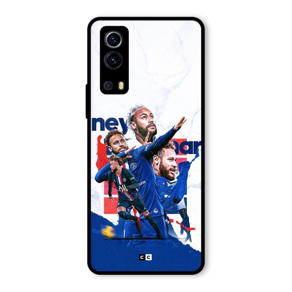 Tropical Sensation Glass Back Case for Vivo iQOO Z3