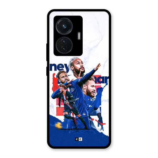 Tropical Sensation Glass Back Case for iQOO Z6 44W