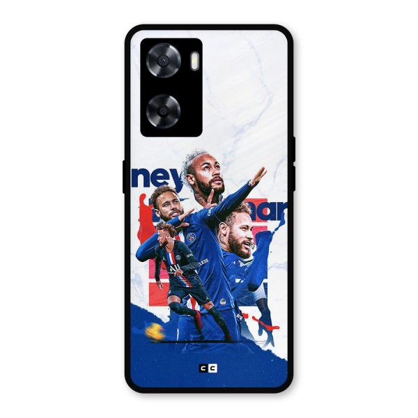 Tropical Sensation Metal Back Case for Oppo A57 2022