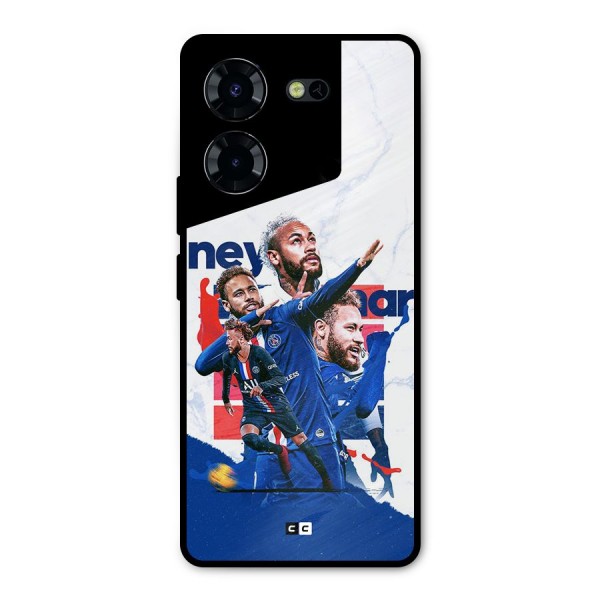 Tropical Sensation Metal Back Case for Tecno Pova 5 Pro 5G