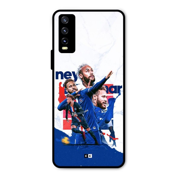 Tropical Sensation Metal Back Case for Vivo Y20i