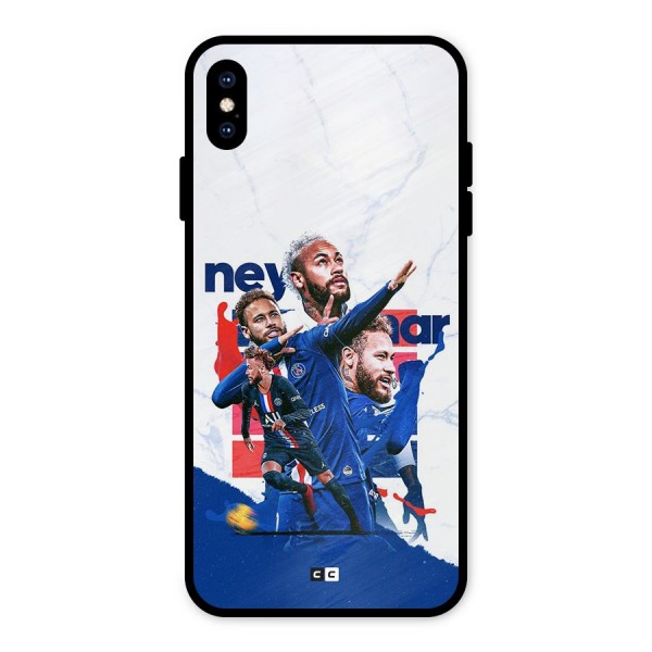 Tropical Sensation Metal Back Case for iPhone XS Max