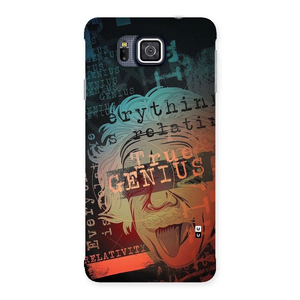 True Genius Back Case for Galaxy Alpha