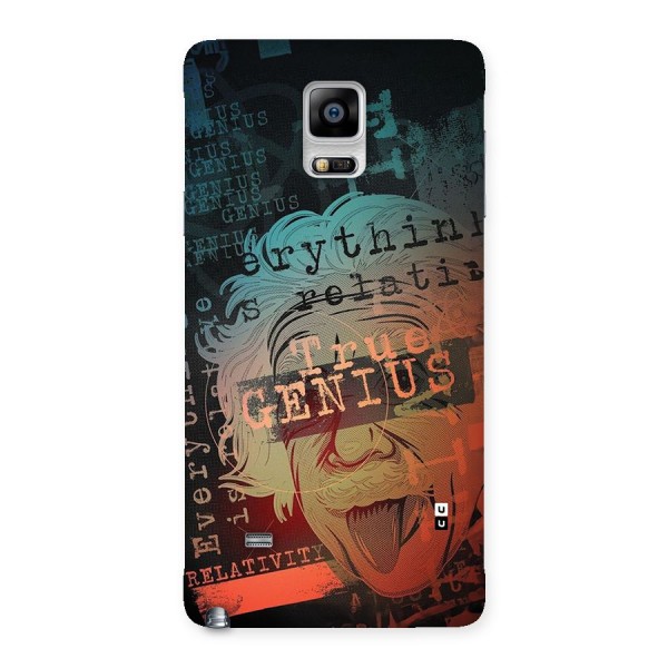 True Genius Back Case for Galaxy Note 4
