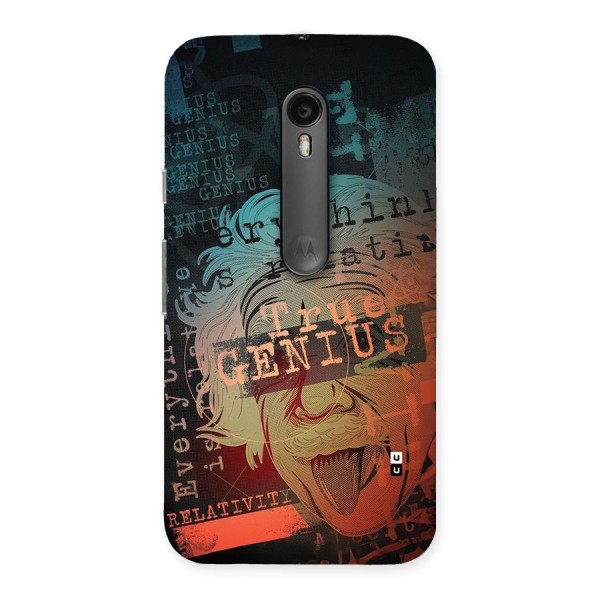 True Genius Back Case for Moto G3