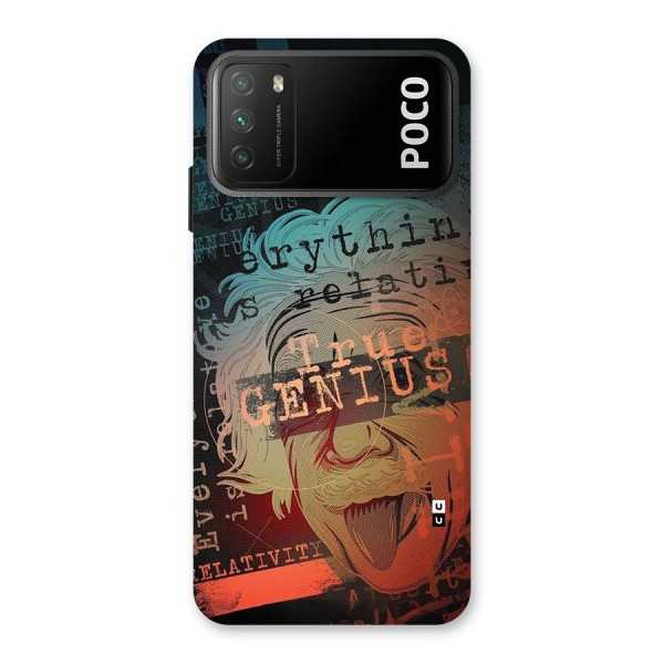 True Genius Back Case for Poco M3