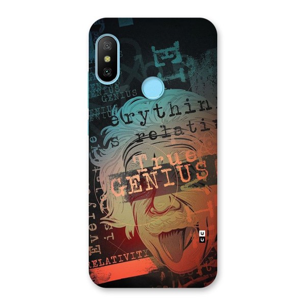 True Genius Back Case for Redmi 6 Pro