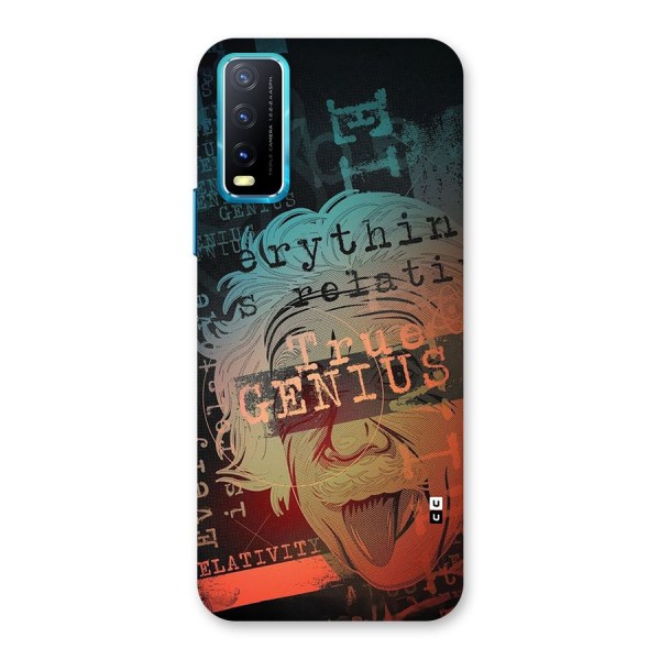 True Genius Back Case for Vivo Y12s