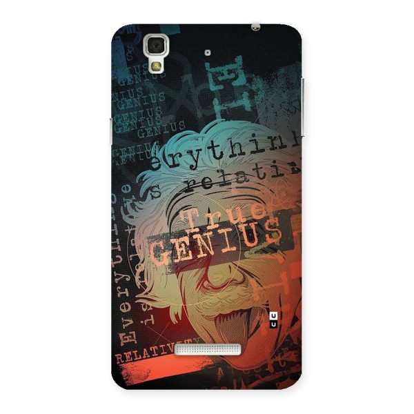 True Genius Back Case for YU Yureka Plus