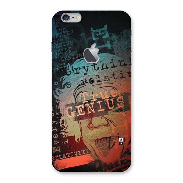 True Genius Back Case for iPhone 6 Plus 6S Plus Logo Cut