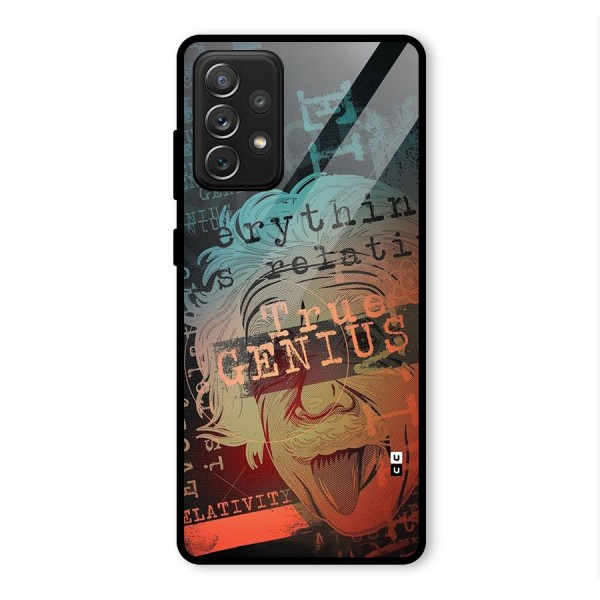 True Genius Glass Back Case for Galaxy A72