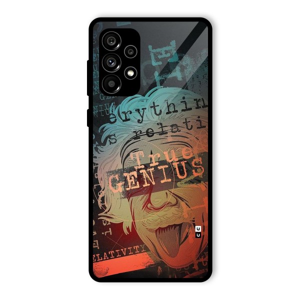 True Genius Glass Back Case for Galaxy A73 5G