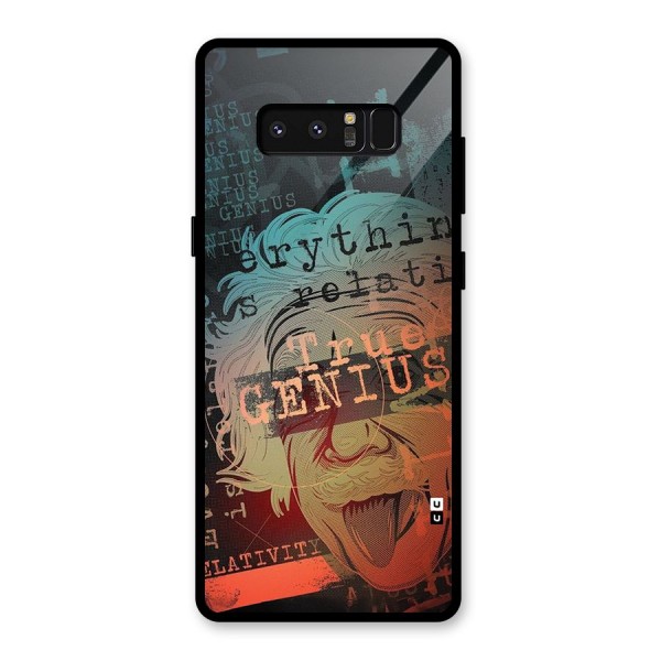 True Genius Glass Back Case for Galaxy Note 8