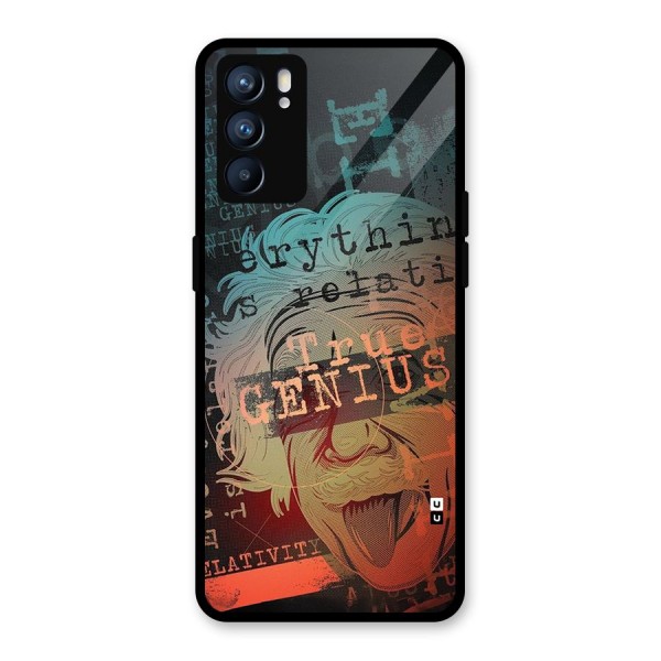 True Genius Glass Back Case for Oppo Reno6 5G