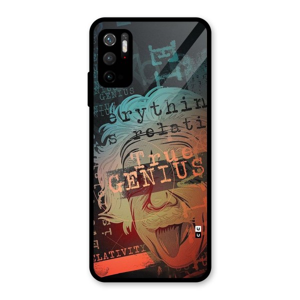 True Genius Glass Back Case for Poco M3 Pro 5G