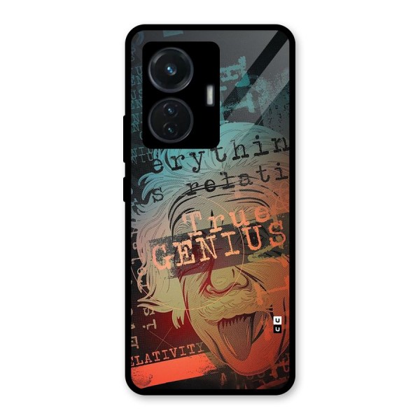 True Genius Glass Back Case for iQOO Z6 44W